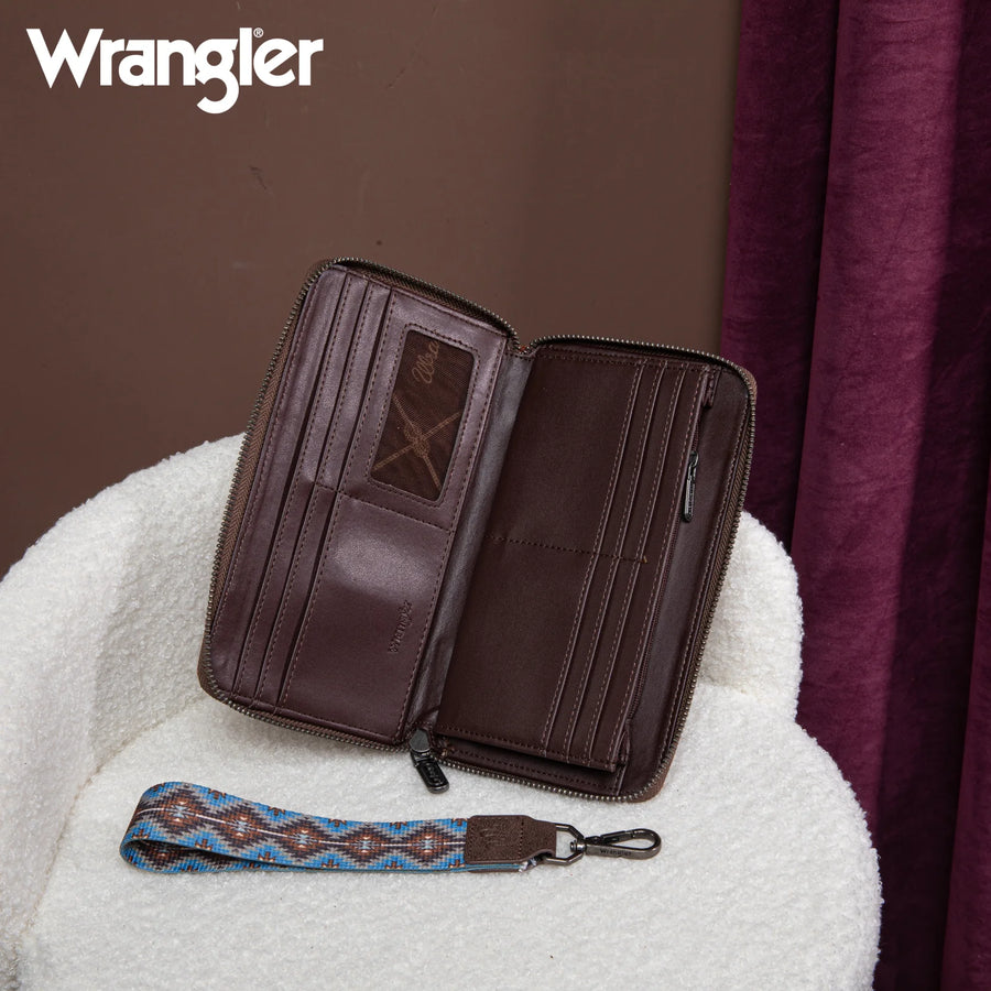 Wrangler Southwestern Print Wallet