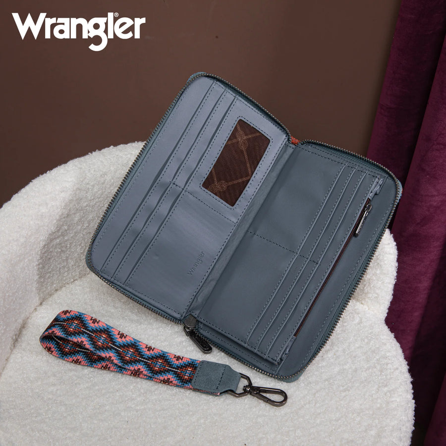 Wrangler Southwestern Print Wallet