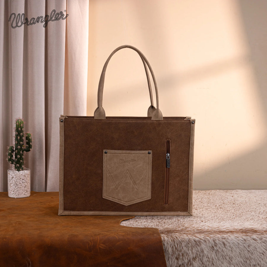 Wrangler Buckle CC Large Tote