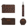 Wrangler Leopard Print Wristlet