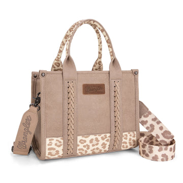 Wrangler Leopard Crossbody Tote
