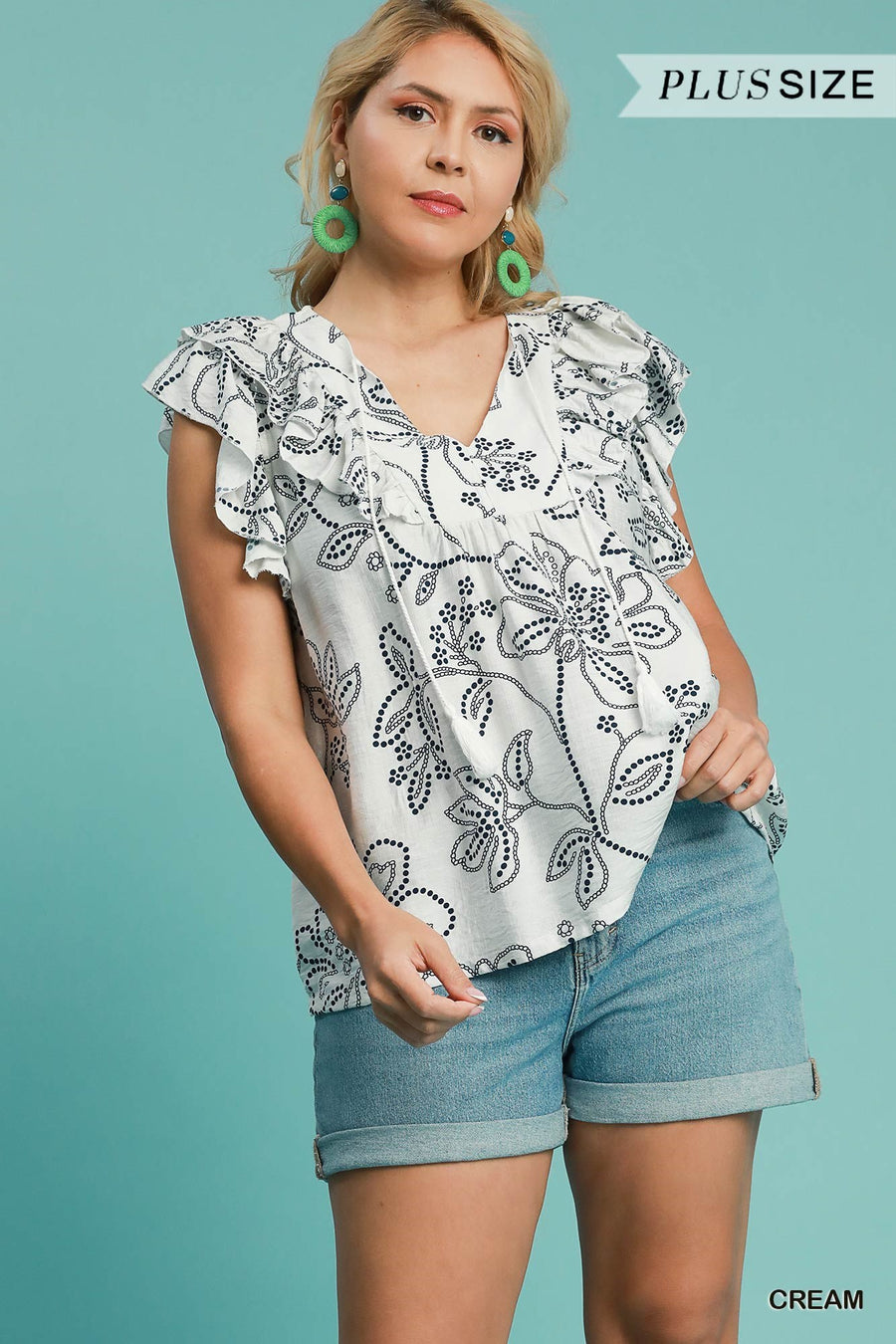 *PLUS* Nova Cream Top