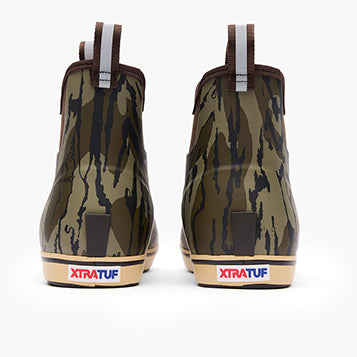 Xtratuf Men's Ankle Deck Boot Mossy Oak
