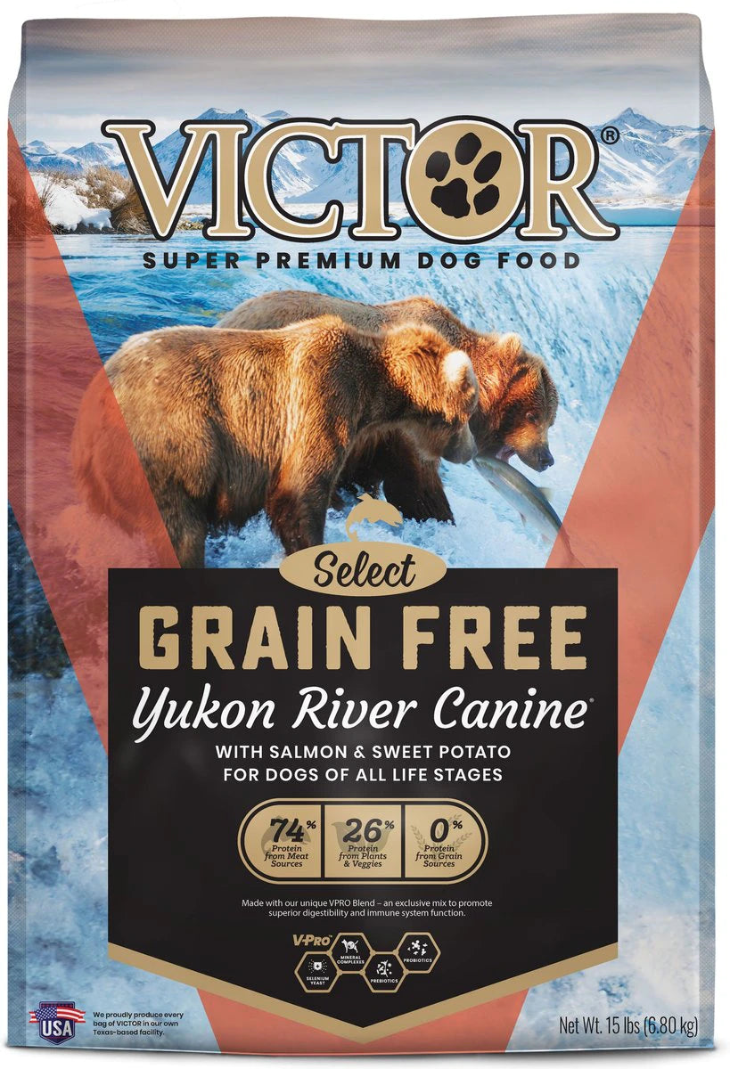 Victor Select Grain-Free Yukon River Canine 30lb