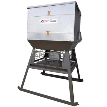 All Seasons Feeders 1,000lb Stand & Fill® Broadcast