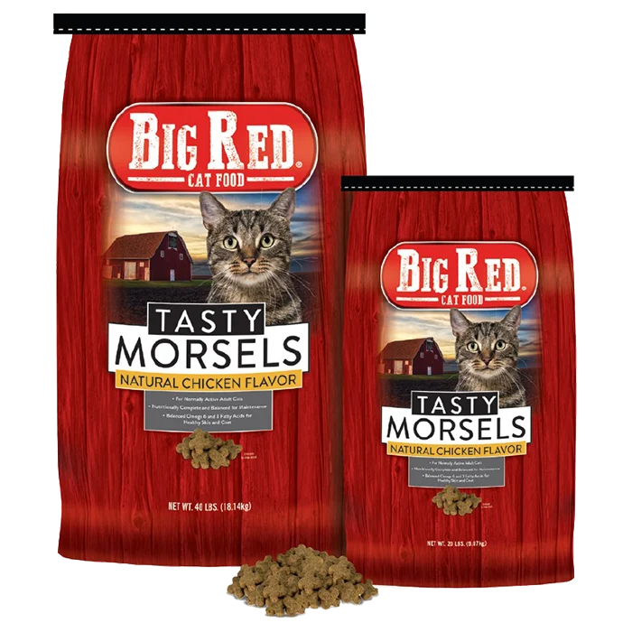 Black Gold Big Red® Tasty Morsels Cat Food 20lb