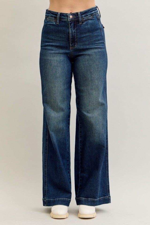 Judy Blue Misty Wide Leg Jean