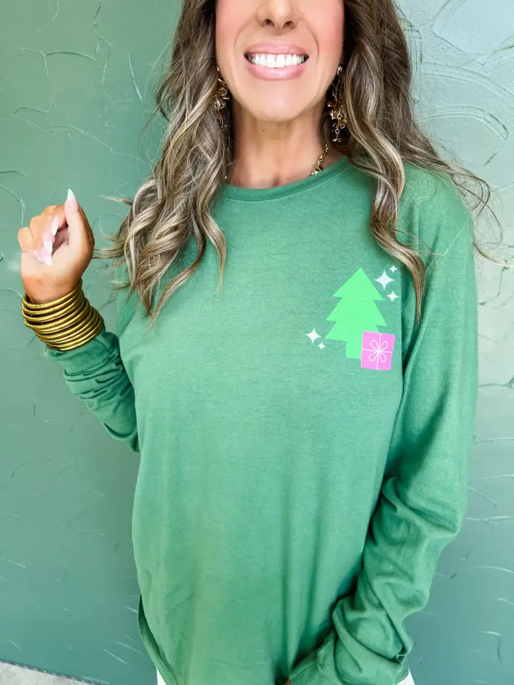 Feelin' Festive Long Sleeve Tee
