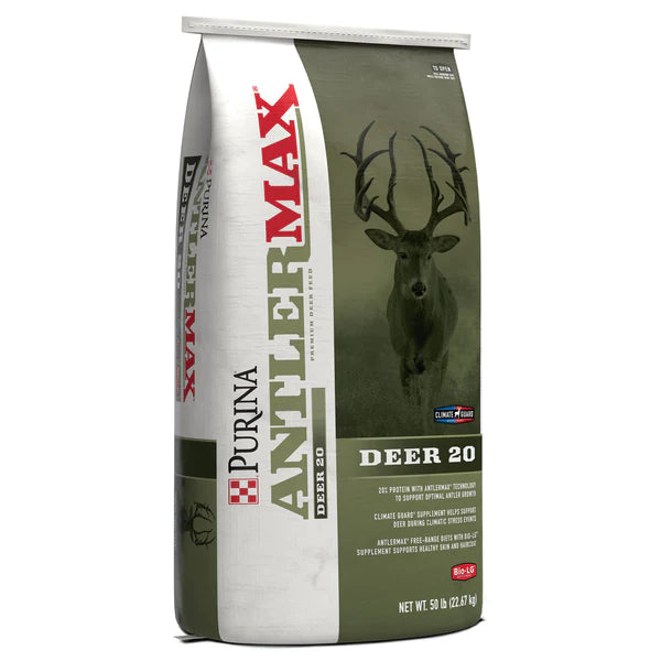 Purina® AntlerMax® Deer 20 with Climate Guard® and Bio LG™