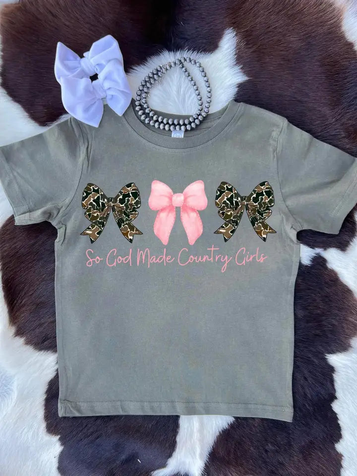 So God Made Country Girls Tee