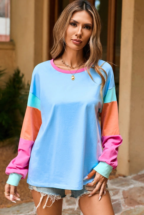 Callie Colorblock Sweater