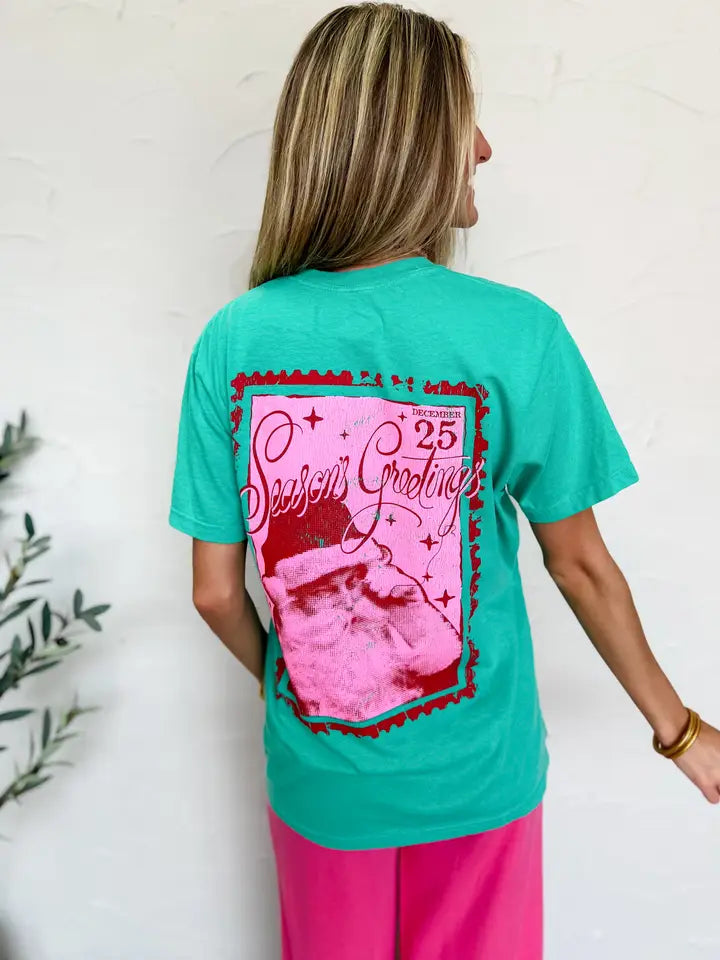 Santa Stamp Tee
