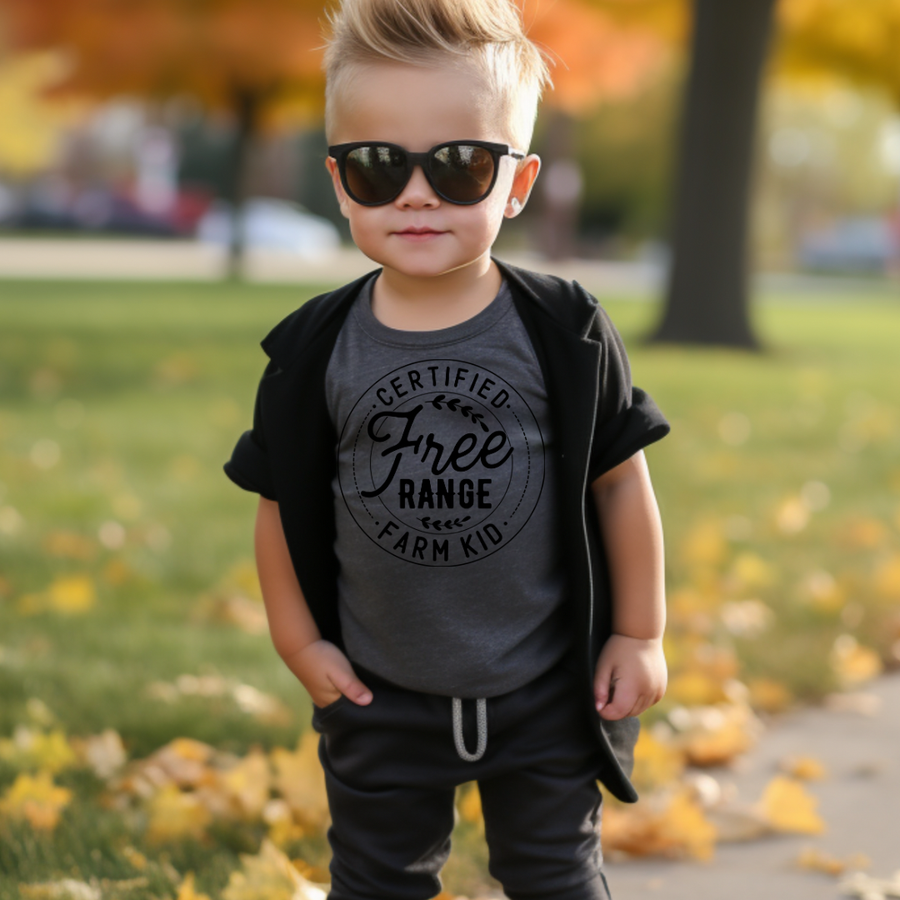 Free Range Farm Kid Tee