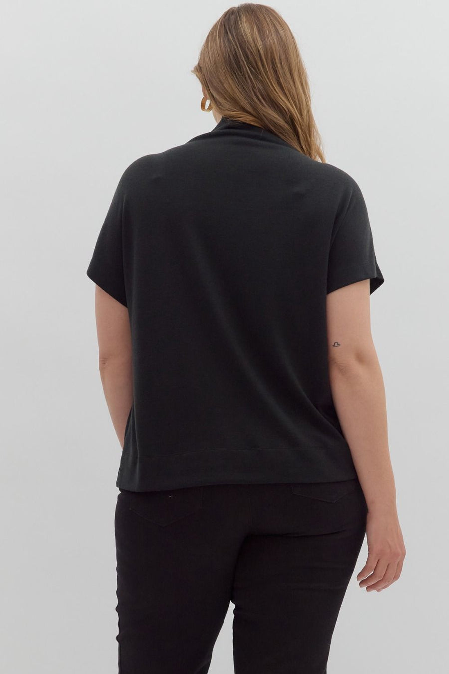 Entro *PLUS* Penelope Black Top