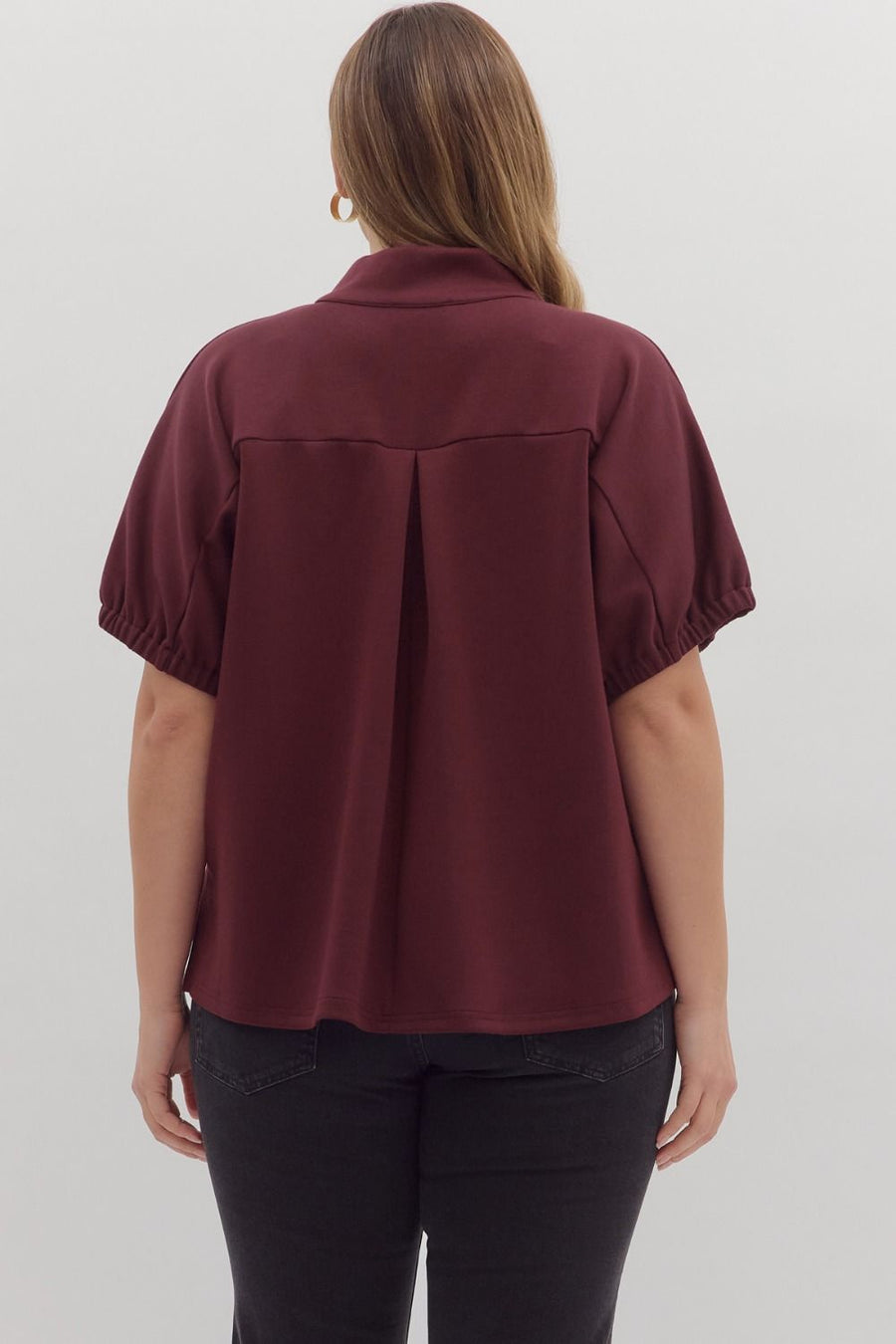 Entro *PLUS* Gianna V-Neck Top