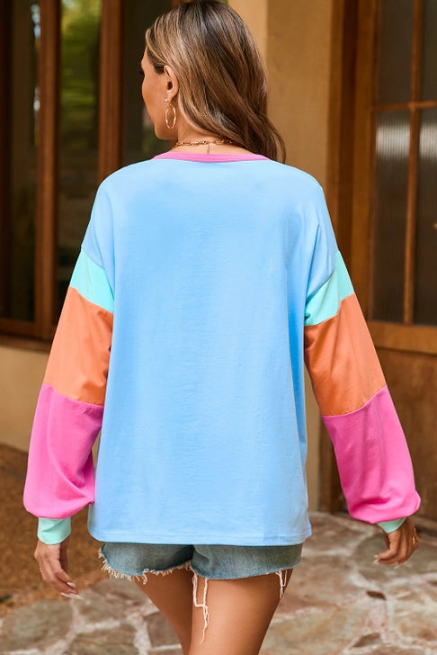 Callie Colorblock Sweater