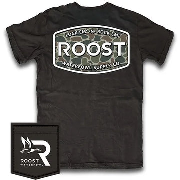 Fieldstone Men's Roost Camo Logo Tee