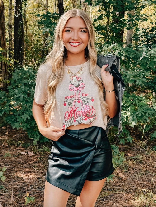 More The Merrier Scoop Tee