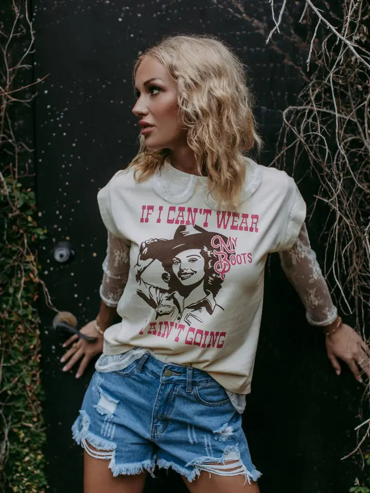 Langley Country Girl Cap Tee