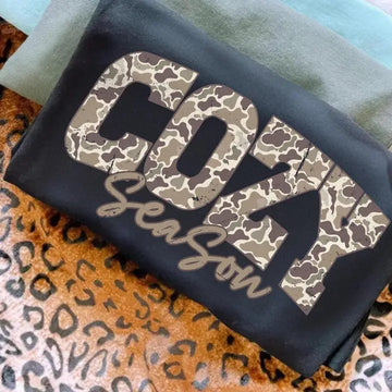 Camo Cozy Season Tee