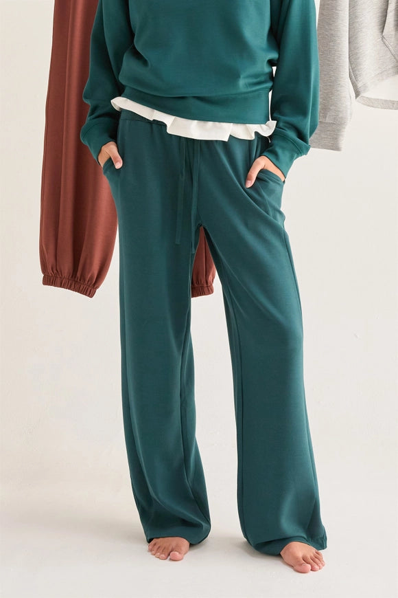 Daphenie Knit Bottom Green/Pink