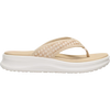 Hey Dude Tide Flip Flop Irish Cream/White