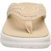 Hey Dude Tide Flip Flop Irish Cream/White