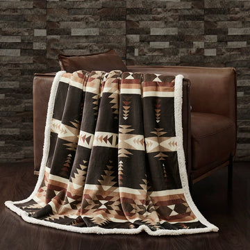 Hiend Accents Yosemite Sherpa Throw 54