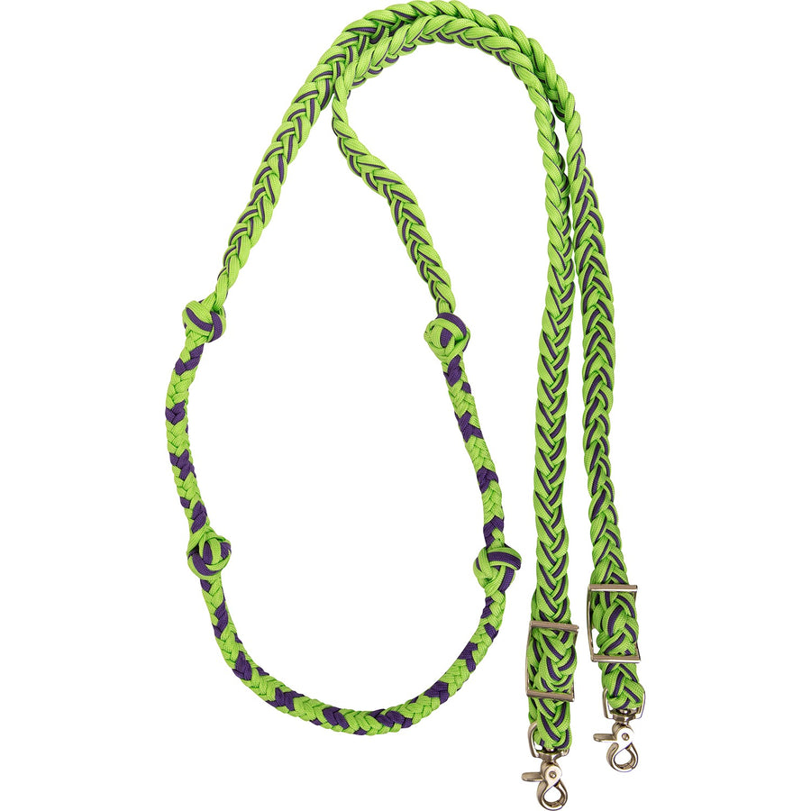 Martin Saddlery Braided Nylon Rein w/ Knots
