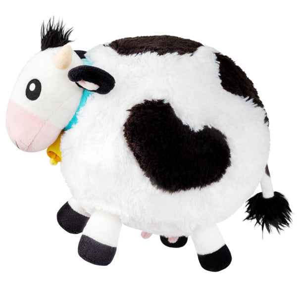 Squishable Black/White Cow Mini