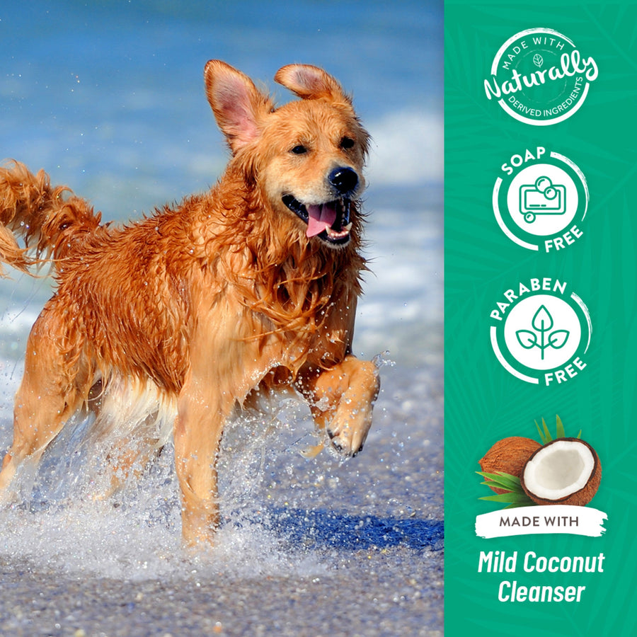 Tropiclean Awapuhi & Coconut Whitening Shampoo for Pets