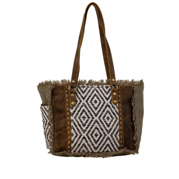 Myra Sand Weaver Small Bag