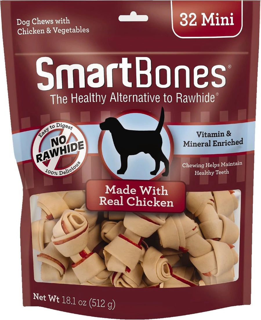 SmartBones Mini Chicken Chews Dog Treats