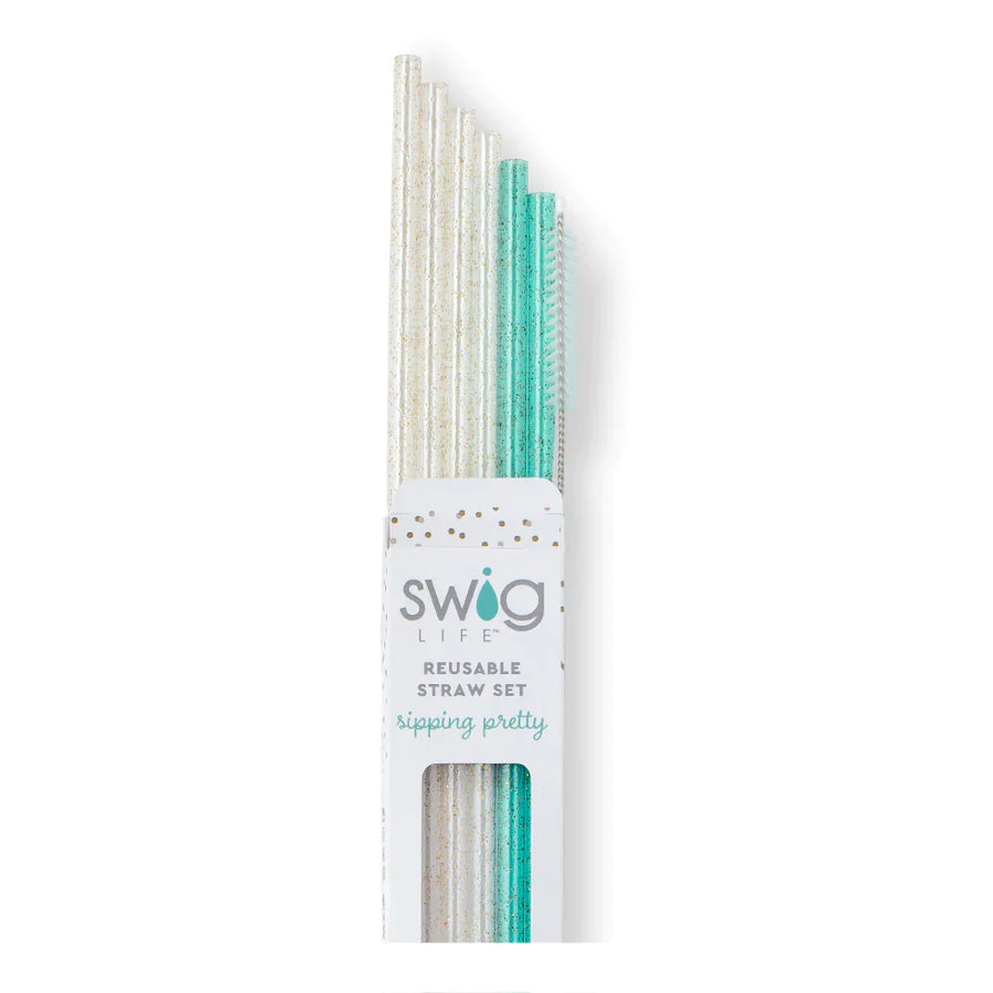Swig Reusable Straw Set Asst