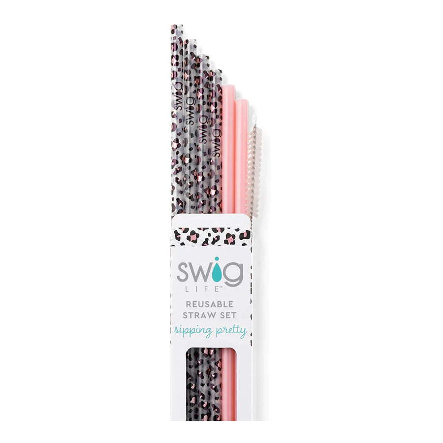 Swig Reusable Straw Set Asst