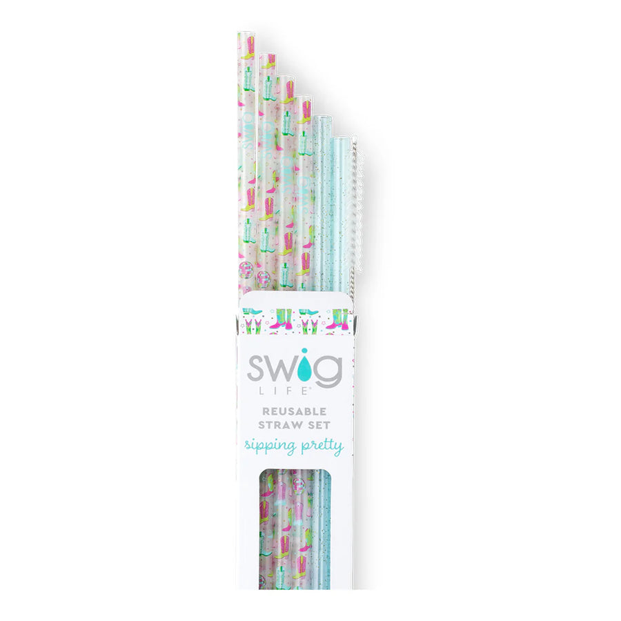 Swig Reusable Straw Set Asst