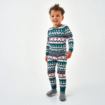 Burlebo Boys Perf. PJ Set Christmas