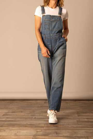 Kimes Billy Dark Wash Overall
