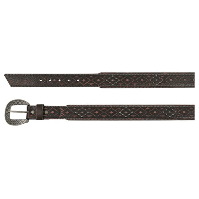 Red Dirt Men's Tapered Belt Tooling W/Studs