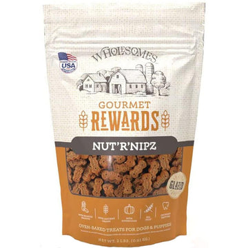 Wholesomes Rewards Nut'R'Nipz Biscuit Dog Treat