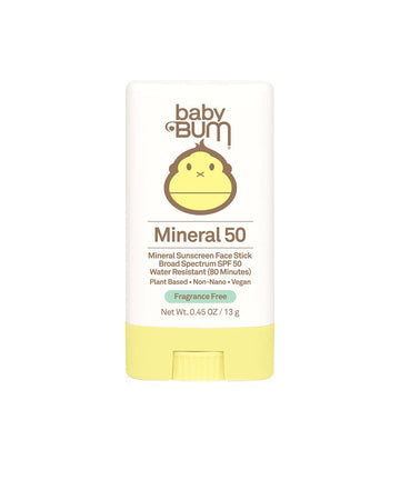 Sun Bum Baby Bum SPF 50 Mineral Sunscreen Face Stick
