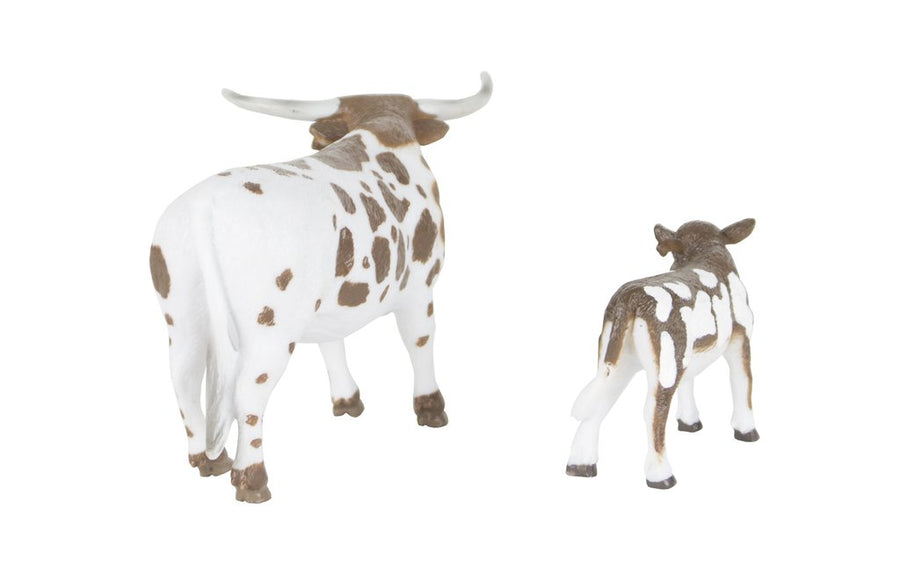 Big Country Toys Longhorn Cow & Calf