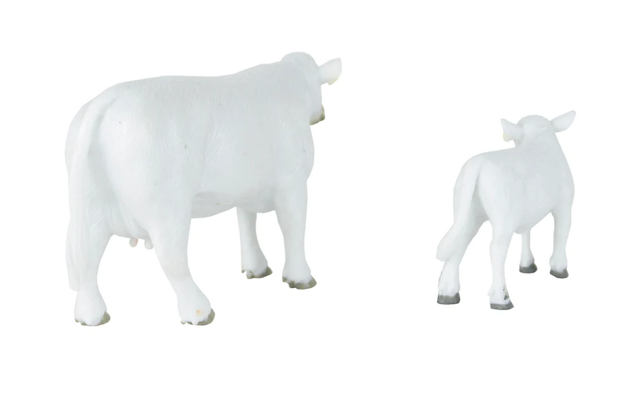 Big Country Toys Charolais Cow/Calf Set