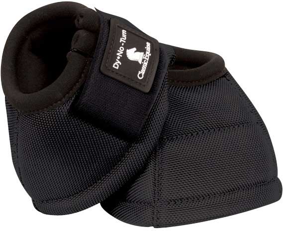 Classic Equine Dy•No Turn Bell Boot - Black