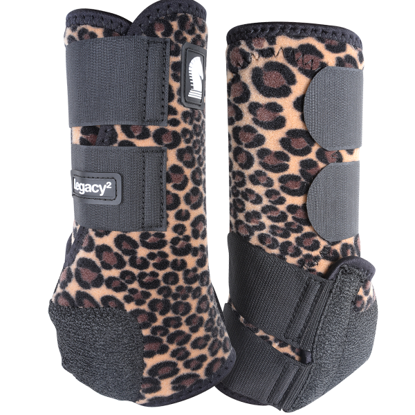 Classic Legacy2 Support Horse Boot - Cheetah