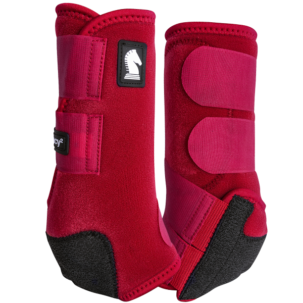 Classic Legacy2 Support Horse Boot - Crimson