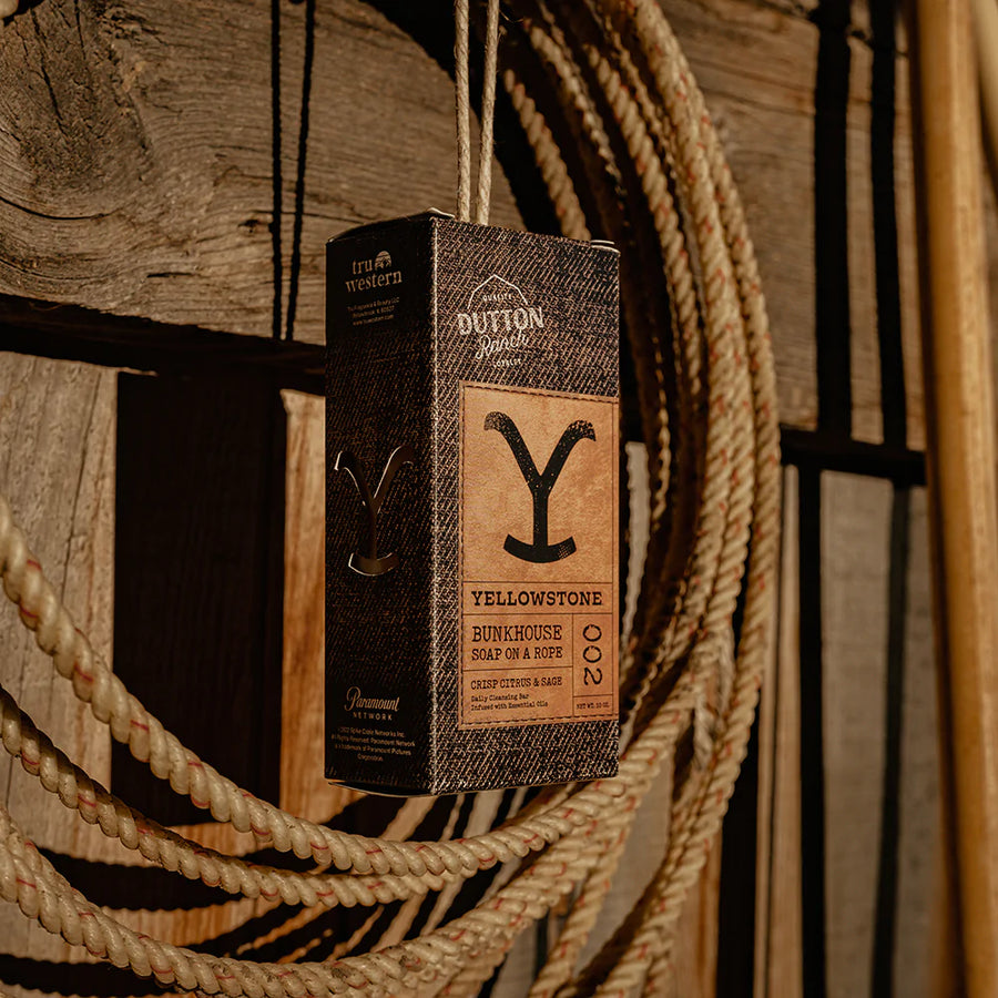 Yellowstone Soap on a Rope - Bunkhouse Soap