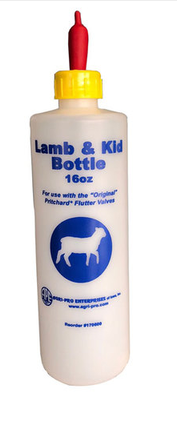 Lamb Bottle w/ Pritchard Nipple 16oz