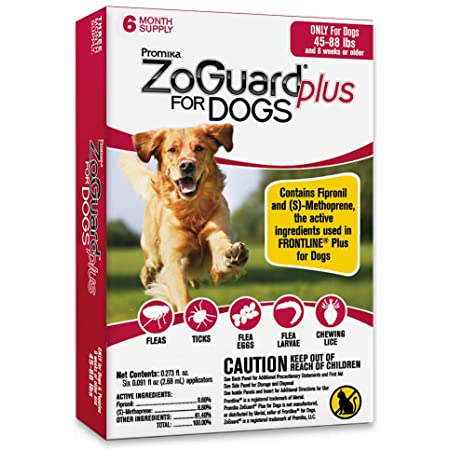 ZoGuard Plus Dog Flea and Tick Treatment