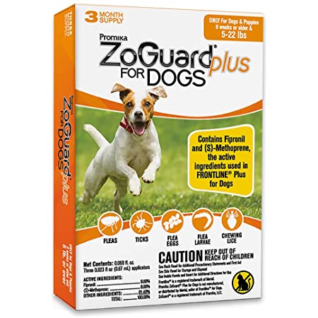 ZoGuard Plus Dog Flea and Tick Treatment